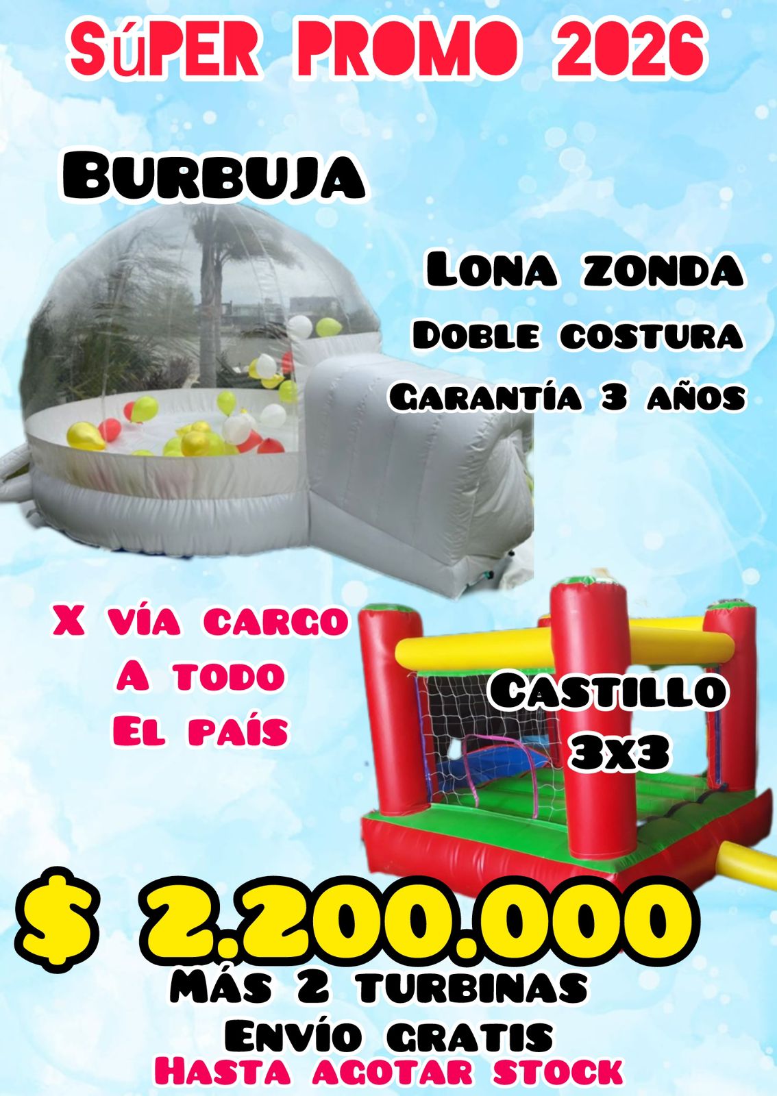 fabricantes de inflables